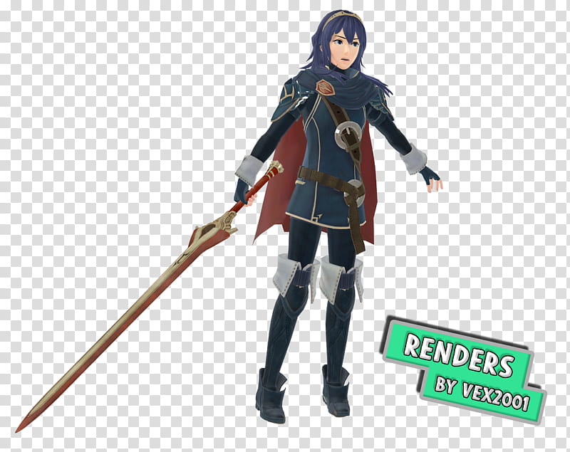 Lucina Render , female game character transparent background PNG ...