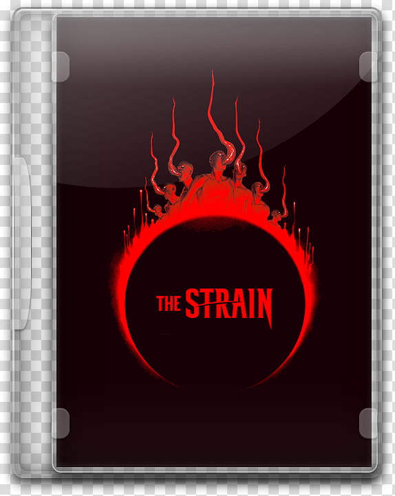 The Strain DVD Folder Icons, the strain transparent background PNG clipart