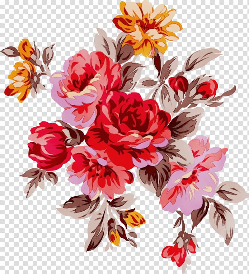 Bouquet Of Flowers Drawing, Watercolor, Paint, Wet Ink, Floral Design, Frames, Rose, Flower Bouquet transparent background PNG clipart