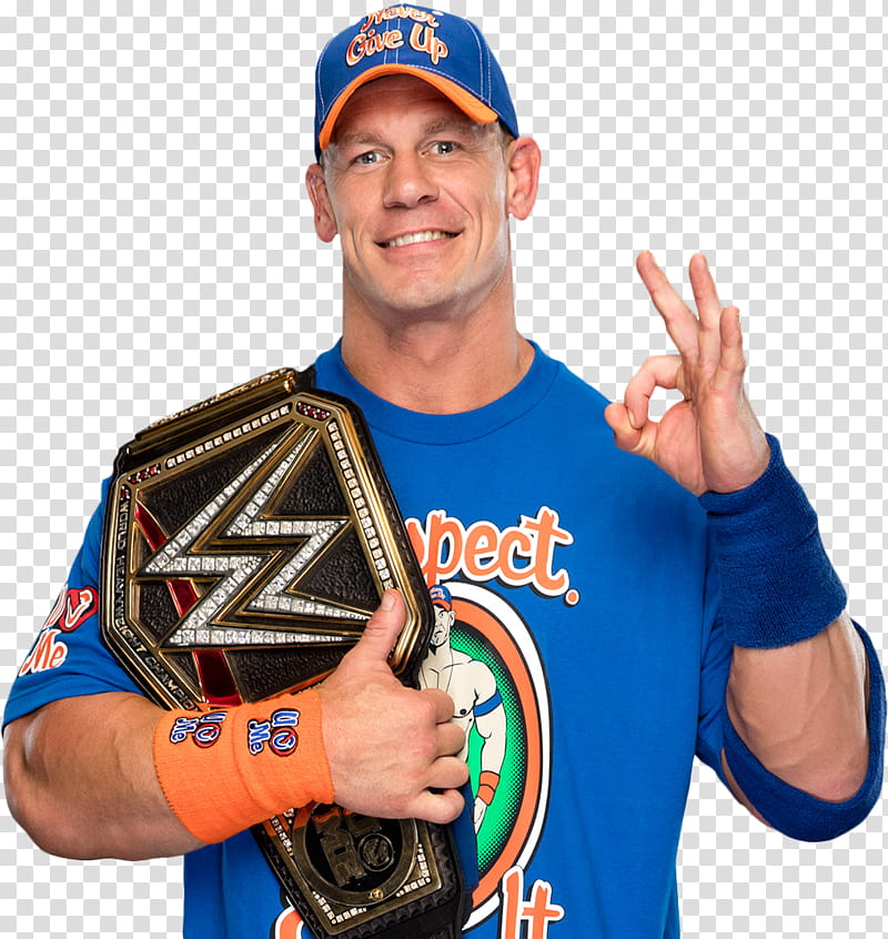 John Cena  WWE Champion SDLIVE transparent background PNG clipart