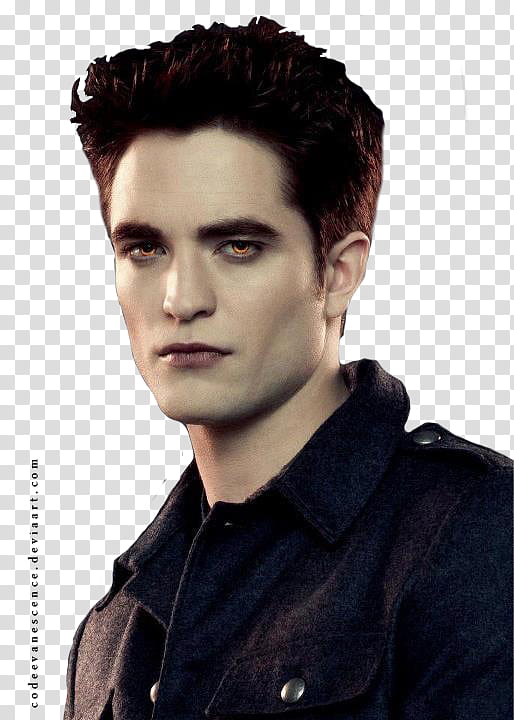 Breaking Dawn part  Edward, Twilight character wearing black coat transparent background PNG clipart