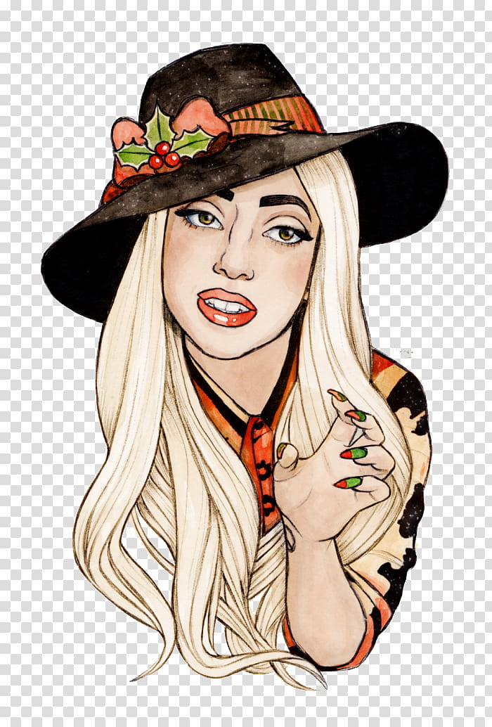 Lady gaga dibujo transparent background PNG clipart