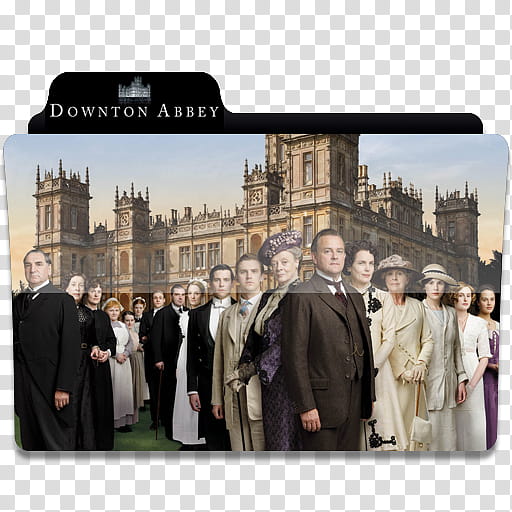 Period Drama TV Folder Pack, Downton Abbey icon transparent background PNG clipart