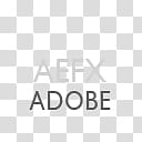 Gill Sans Text Dock Icons, after-effects, AEFX Adobe signage transparent background PNG clipart