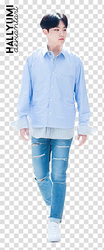 Hoshi, men's blue dress shirt transparent background PNG clipart