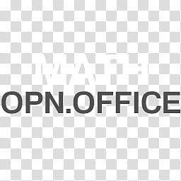 BASIC TEXTUAL, Math OPN Office text transparent background PNG clipart