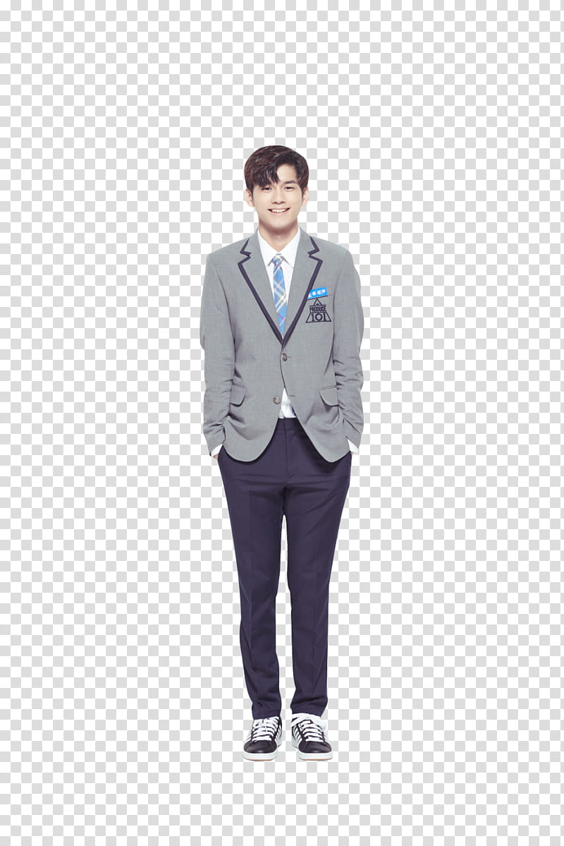 ONG SEONGWOO WANNA ONE , standing man hands on pocket transparent background PNG clipart