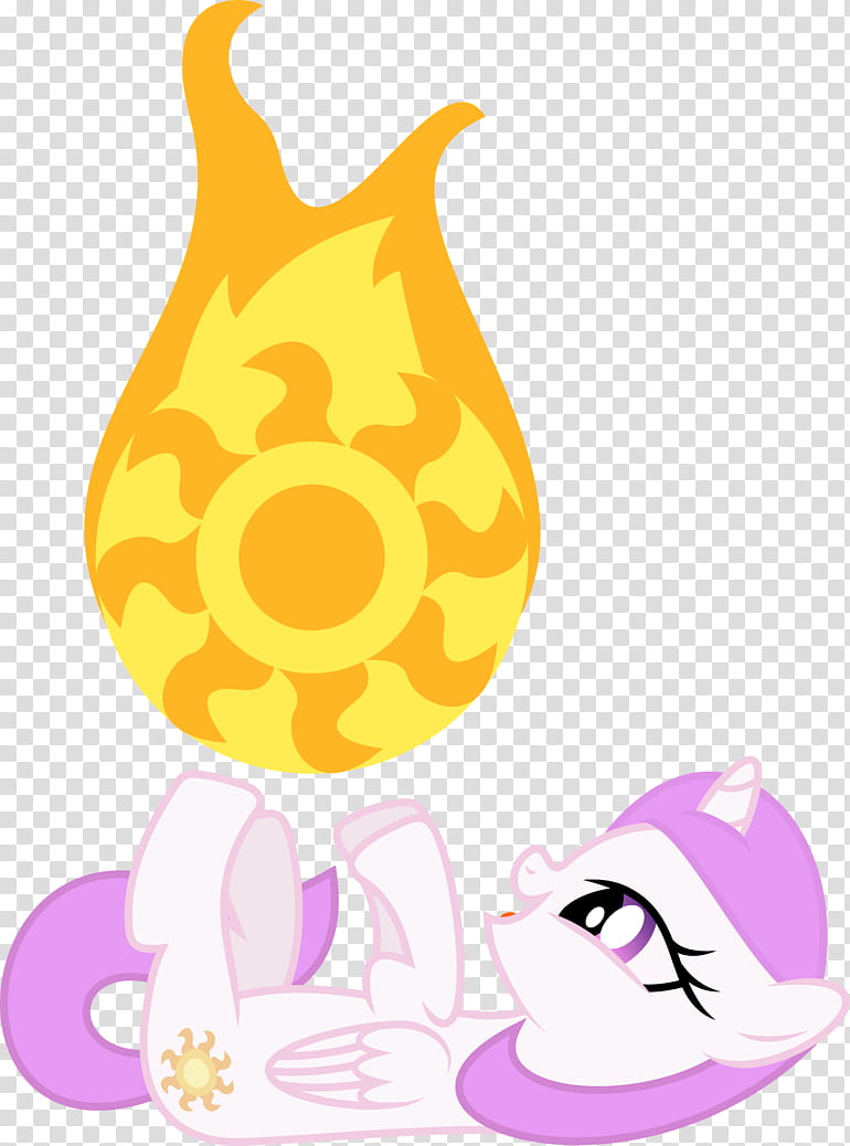 Celestia Filly playing with the Sun, My Little Pony transparent background PNG clipart