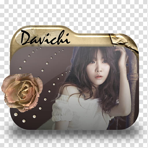 Davichi Folder Icon ,  transparent background PNG clipart