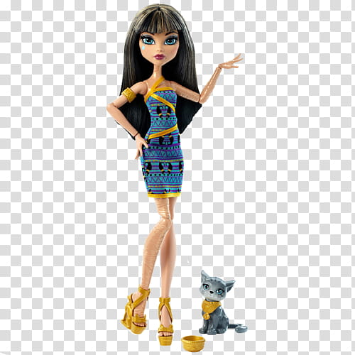 Barbie, Monster High Cleo De Nile, Doll, Mattel Monster High, Monster High Clawdeen Wolf Doll, Toy, Ever After High, Monster High Welcome To Monster High transparent background PNG clipart