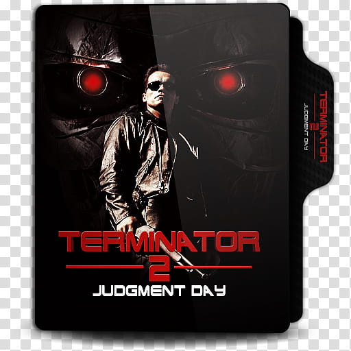 Terminator  Judgment Day  Folder Icon, Terminator  Judgment Day () transparent background PNG clipart