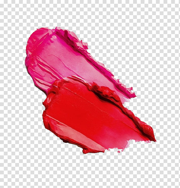 pink red magenta petal material property, Watercolor, Paint, Wet Ink, Lipstick transparent background PNG clipart