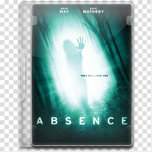 Movie Icon Mega , Absence, Absence DVD case transparent background PNG clipart