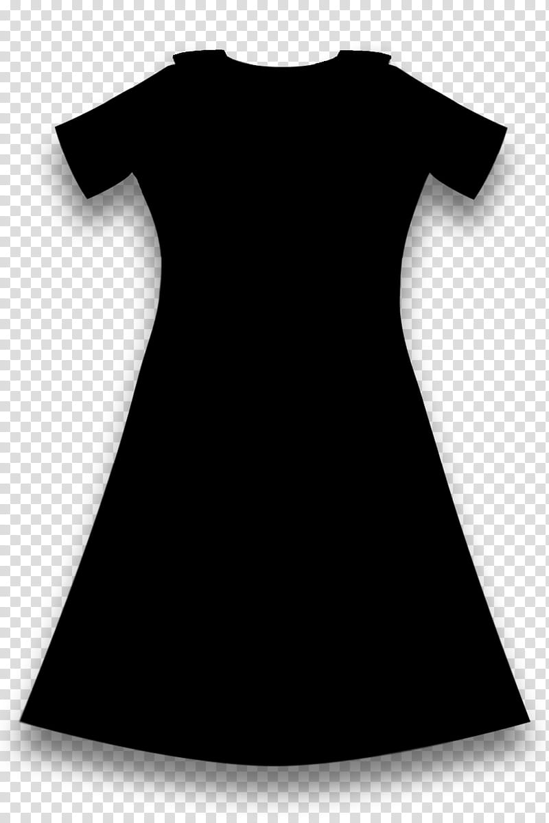 White Day, Tshirt, Shoulder, Little Black Dress, Sleeve, Black White M, Outerwear, Black M transparent background PNG clipart