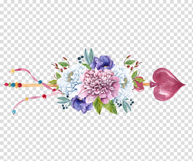Bouquet Of Flowers Drawing, Floral Design, Watercolor Painting, Animation, Cartoon, Cut Flowers, Purple, Flower Arranging transparent background PNG clipart
