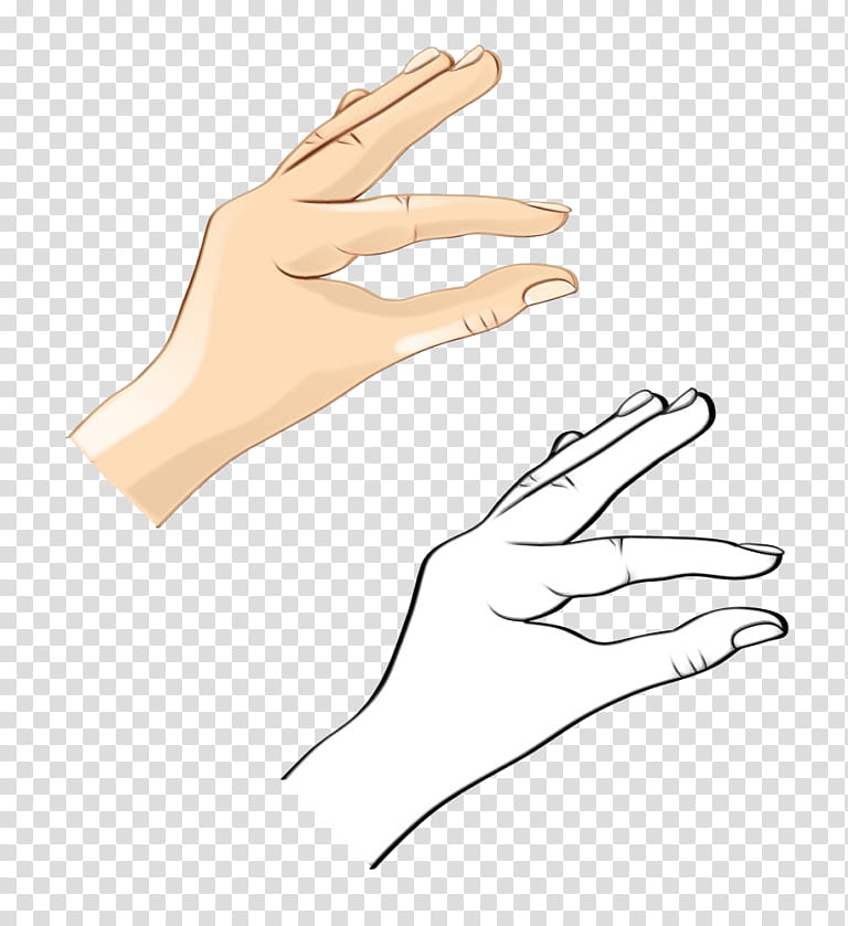 Thumb Finger, Hand Model, Glove, Line, Safety, Skin, Arm, Wrist transparent background PNG clipart