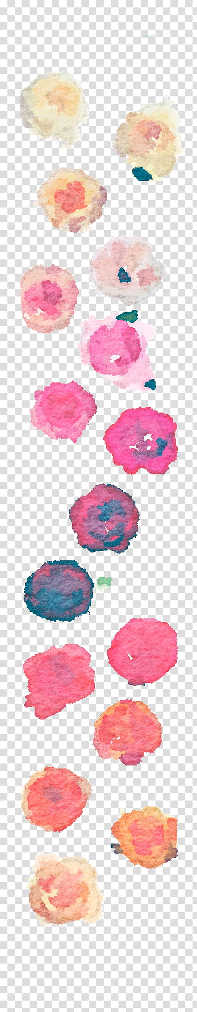 FREE pink red flowers watercolor freetouse, assorted-colored flowers illustration transparent background PNG clipart