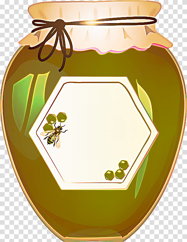 Bee, Jar, Honey, Honey Bee, Winniethepooh, Drawing, Beehive, Honeycomb transparent background PNG clipart