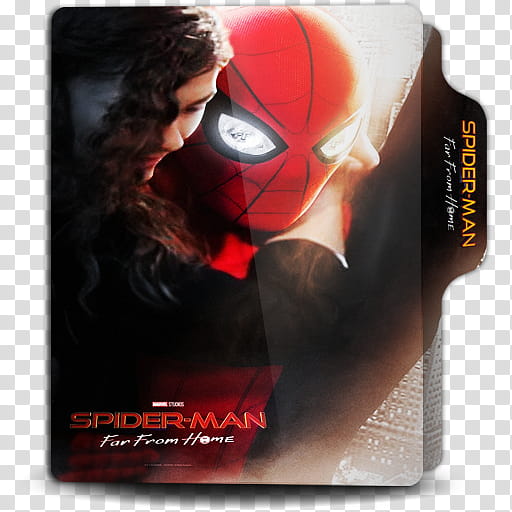 Spider Man Far From Home  Folder Icon, Spider-Man FFH Vertical  transparent background PNG clipart