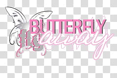 Super de recursos, Butterfly Fly Away text illustration transparent background PNG clipart