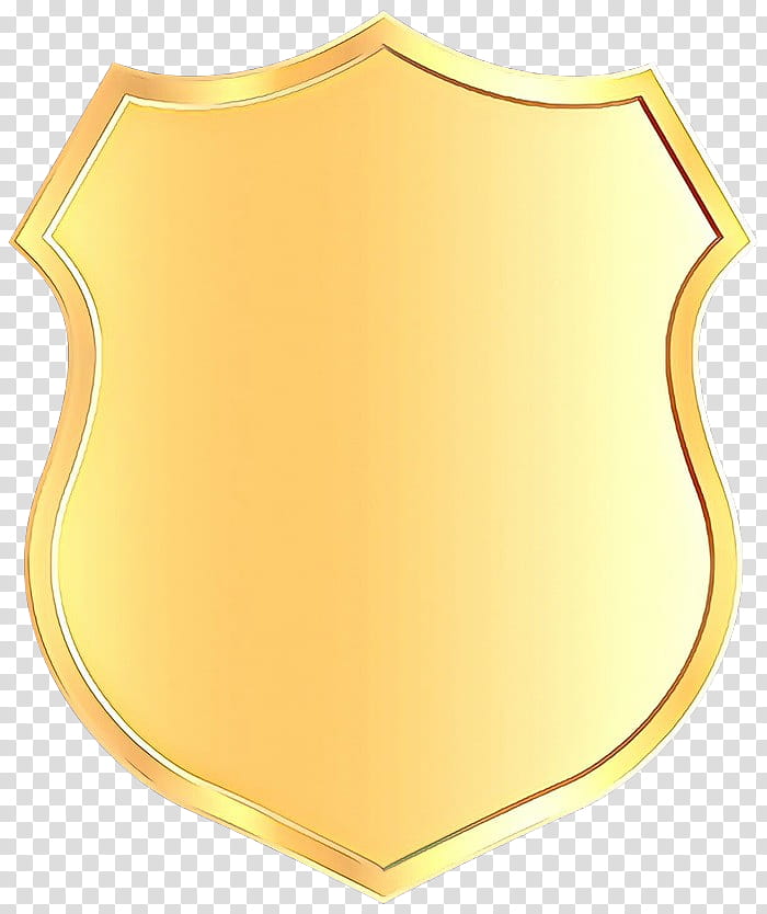yellow shield metal, Cartoon transparent background PNG clipart
