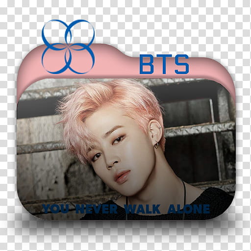 BTS Folder Icons YOU NEVER WALK ALONE by emosasa, JIMIN  transparent background PNG clipart