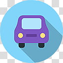 Flatjoy Circle Icons, Car, purple car icon transparent background PNG clipart