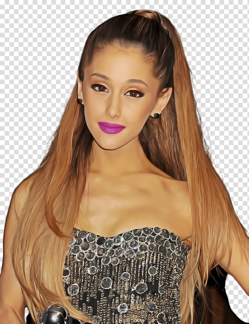 Cartoon Love, Ariana Grande, Hairspray Live, MTV Video Music Award, Penny Pingleton, Best, One Love Manchester, Ponytail transparent background PNG clipart