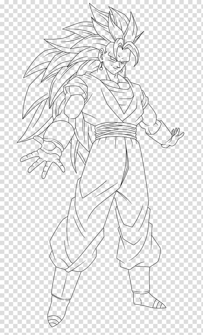 vegetto ssj transparent background PNG clipart