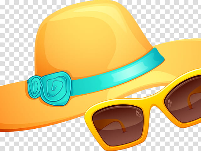 Sun, Sun Hat, Floppy Hat, Cap, Straw Hat, Eyewear, Yellow, Goggles transparent background PNG clipart