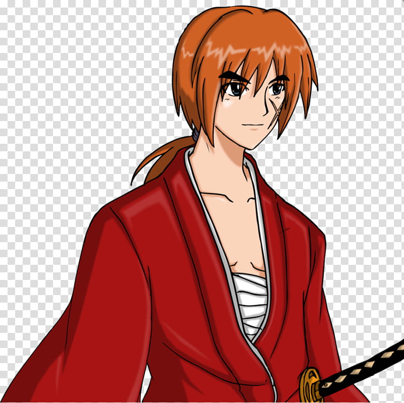 Kenshin Himura transparent background PNG clipart