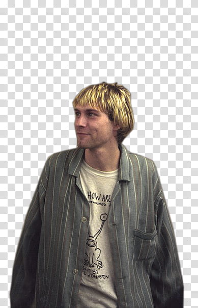 Kurt Cobain transparent background PNG clipart