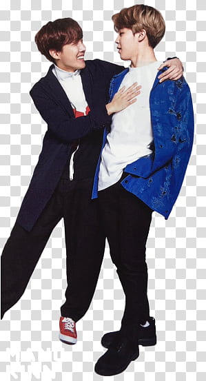 Jimin X J hope transparent background PNG clipart