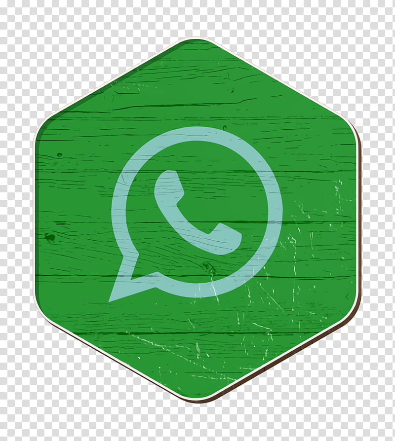 media icon plygon hexagon icon social icon, Whatsapp Icon, Green, Symbol, Sign, Signage, Circle, Square transparent background PNG clipart