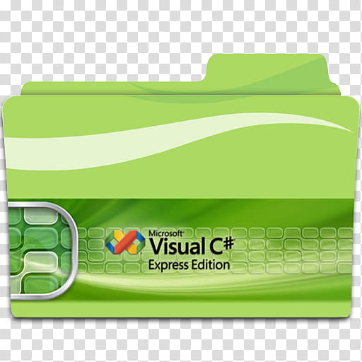 Programm , Microsoft Visual C# express edition folder transparent background PNG clipart