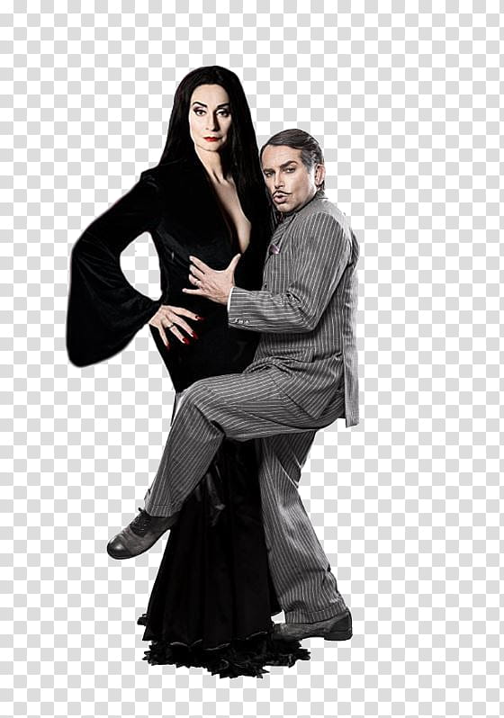 Morticia And Gomez () | Pia And Uwe | transparent background PNG clipart