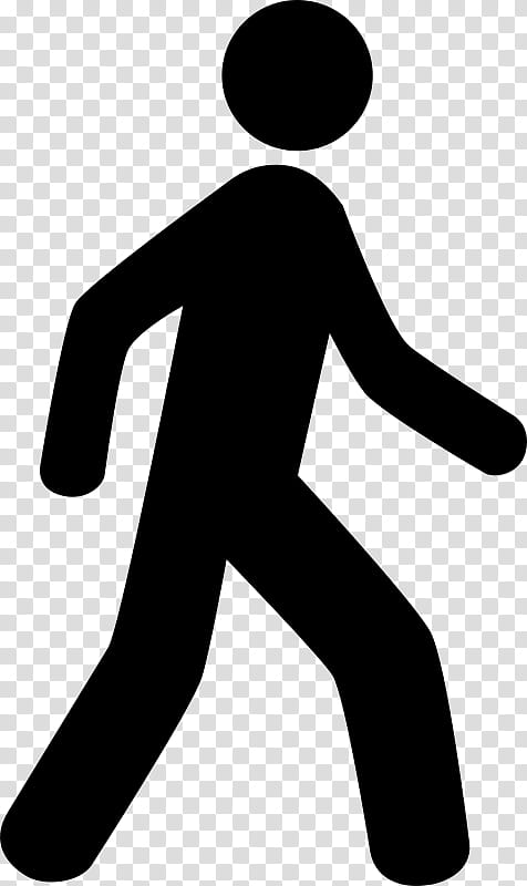 Stick Figure Man Walking