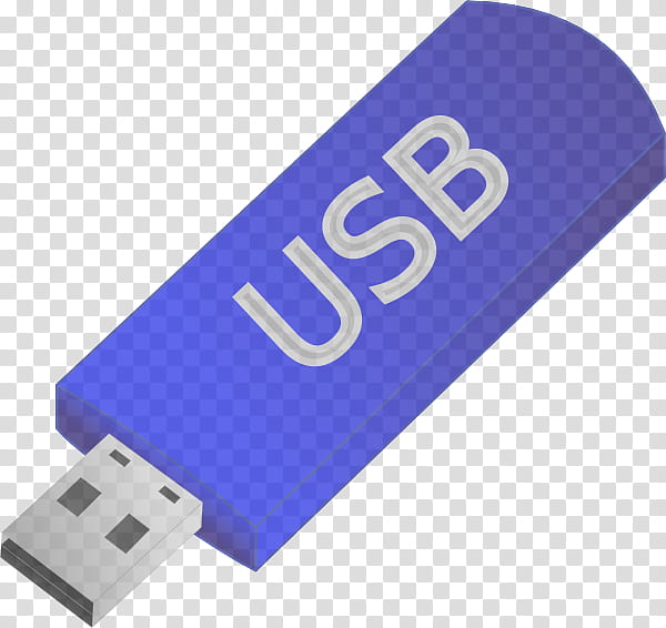 usb flash drive electronic device technology flash memory data storage device, Computer Component, Electric Blue, Computer Data Storage transparent background PNG clipart