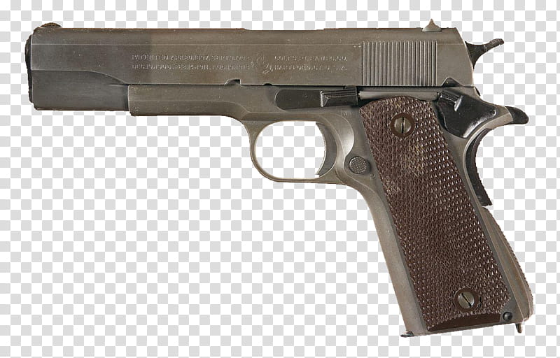 Gimp Handguns, black and gray semi-automatic pistol transparent background PNG clipart