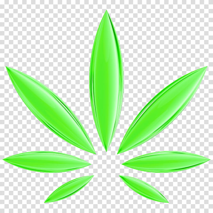 Cannabis Leaf, Watercolor, Paint, Wet Ink, Cannabidiol, Hemp, Medical Cannabis, Tetrahydrocannabinol transparent background PNG clipart