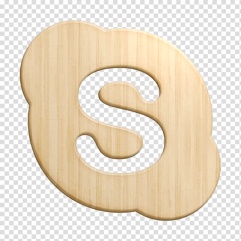 brand icon logo icon skype icon, Social Icon, Social Network Icon, Website Icon, Wood, Beige, Number, Symbol transparent background PNG clipart