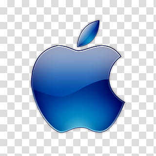 blue apple logo