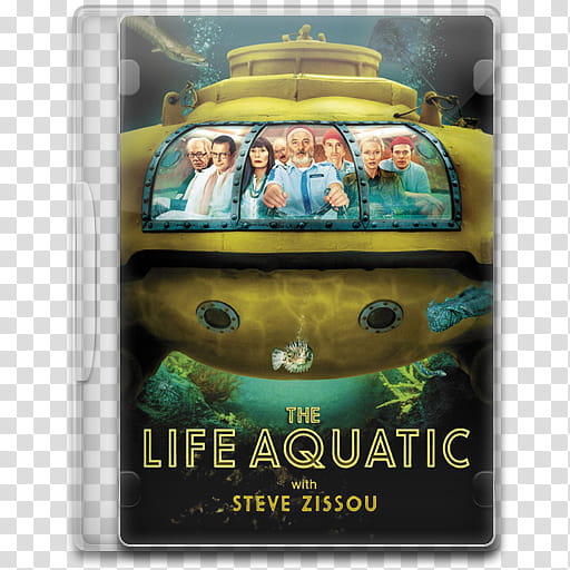 Movie Icon Mega , The Life Aquatic with Steve Zissou, The Life Aquantic with Steve Zissou case transparent background PNG clipart
