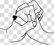 RENDERS Hands Drawing, holding hands sketch transparent background PNG clipart