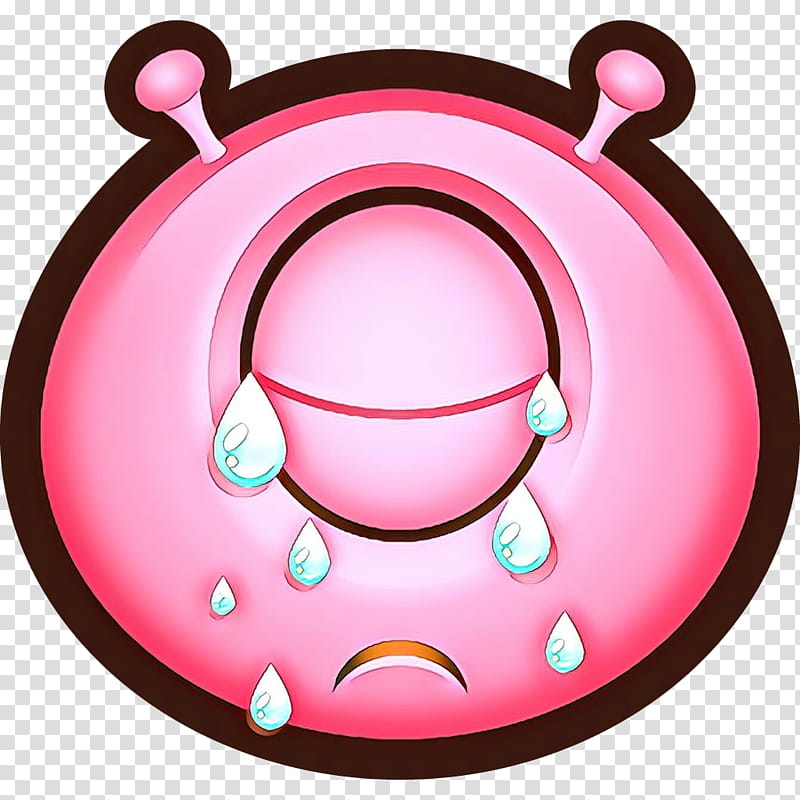 Pink Circle, Cartoon, Emoticon, Smiley, Avatar, Computer Software, Magenta transparent background PNG clipart