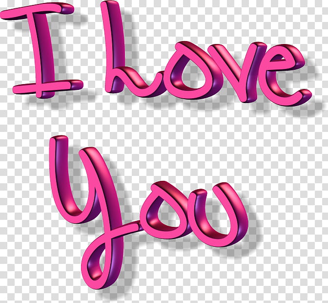 I love you, I Love You text transparent background PNG clipart | HiClipart
