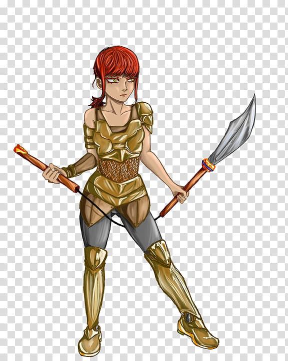 Collette Dunmaker in Her New Armor transparent background PNG clipart