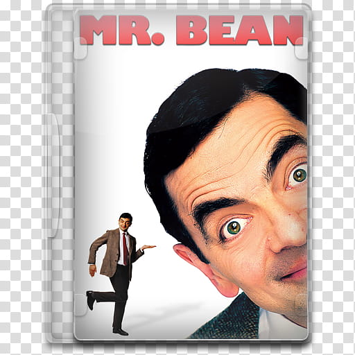 TV Show Icon Mega , Mr Bean, Mr. Bean DVD case transparent background PNG clipart