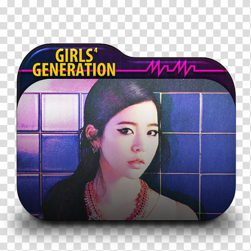 SNSD Mr Mr book Scans Folder Icon , Sunny transparent background PNG clipart