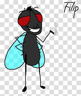 Filip the Fly transparent background PNG clipart